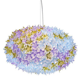 Bloom S1 fioletowy - Kartell - lampa wisząca