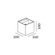 Box 1.0 QT14 jasny szary - Wever & Ducré - kinkiet - 3211G0L0 - tanio - promocja - sklep Wever & Ducre 3211G0L0 online