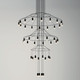 Wireflow Chandelier 0378 czarny - Vibia - lampa wisząca - 037804/1A - tanio - promocja - sklep Vibia 037804/1A online