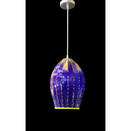 BLUFON - ręcznie wykonana lampa z dmuchanego szkła Murano - BLUFON - tanio - promocja - sklep