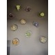 ATACCAPANNI - lampka LED do zawieszenia na ścianie ręcznie wykonana ze szkła dmuchanego Murano - ATACCAPANNI - tanio - promoc... Vetreria Artistica Rosa ATACCAPANNI online
