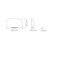 Lexus Parette Bianco - Orlicki Design - kinkiet - 5903689781602 - tanio - promocja - sklep Orlicki Design 5903689781602 online