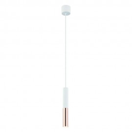 Slimi S Bianco / Rose Gold - Orlicki Design - lampa wisząca 