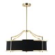Stanza Gold / Nero M - Orlicki Design - lampa wisząca - 5903689784146 - tanio - promocja - sklep Orlicki Design 5903689784146 online