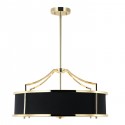 Stanza Gold / Nero M - Orlicki Design - lampa wisząca 
