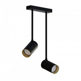 Mono Long Black-Gold Ii - Nowodvorski - lampa sufitowa nowoczesna