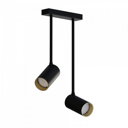 Mono Long Black-Gold Ii - Nowodvorski - lampa sufitowa nowoczesna -7675 - tanio - promocja - sklep