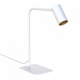 Mono White-Gold - Nowodvorski - lampa biurkowa nowoczesna