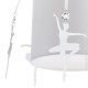 Baletnica White - Milagro - lampa sufitowa dziecięca -MLP4967 - tanio - promocja - sklep Milagro MLP4967 online
