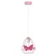 Kago Pink I - Milagro - lampa wisząca dziecięca -MLP4927 - tanio - promocja - sklep Milagro MLP4927 online