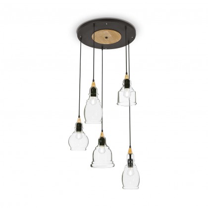 Gretel SP5 - Ideal Lux - lampa wisząca -103174 - tanio - promocja - sklep