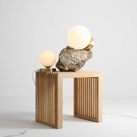 Ball Table Medium Brass - Artera - lampa stołowa