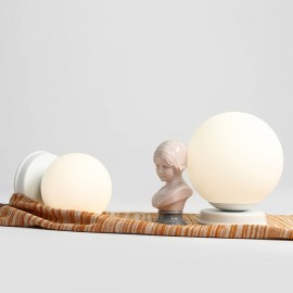 Ball Table Medium White - Artera - lampa stołowa