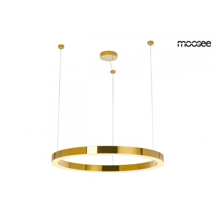 Ring Luxury 90 Złota - Moosee - lampa wisząca - MSE010100190 - tanio - promocja - sklep
