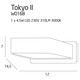 Tokyo II kinkiet biały - MaxLight - W0168 - tanio - promocja - sklep Maxlight W0168 online