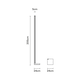 Pivot F39 C01 01 - Fabbian - lampa stojąca - F39C0101 - tanio - promocja - sklep Fabbian F39C0101 online