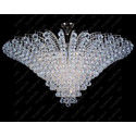L17 555/23/4; Ni - Glass LPS - kryształowa lampa sufitowa