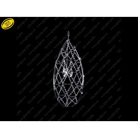 L17 060/01/6; Ni - Glass LPS - kryształowy żyrandol