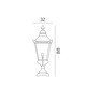 Chelsea - Norlys - lampa stojąca ogrodowa - 956CO - tanio - promocja - sklep Norlys 956CO online