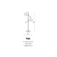 Kaja - Azzardo - lampa stojąca - AZ1082 - tanio - promocja - sklep AZzardo AZ1082 online