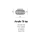 Acrylio 70 - Azzardo - plafon/lampa sufitowa - AZ0054 - tanio - promocja - sklep AZzardo AZ0054 online