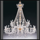 Dream 24+12L - Voltolina - kryształowa lampa wisząca - Dream 24+12L - tanio - promocja - sklep Voltolina Dream 24+12L online