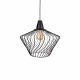 Wave S Black 8858 - Nowodvorski - lampa wisząca nowoczesna - 8858 - tanio - promocja - sklep Nowodvorski 8858 online