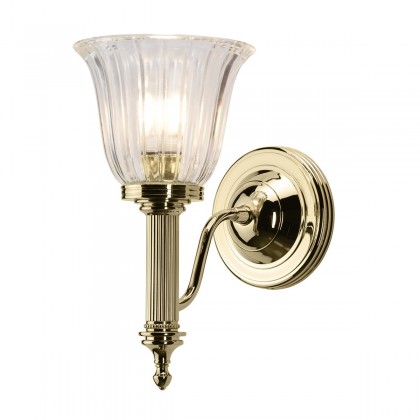 Carroll Led Polished Brass - Elstead Lighting - kinkiet łazienkowy - BATH-CARROLL1-PB - tanio - promocja - sklep