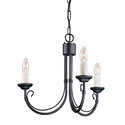 Chartwell Black - Elstead Lighting - lampa wisząca klasyczna
