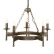 Cromwell Old Bronze - Elstead Lighting - lampa wisząca 5-ramienna - CW5-OLD-BRZ - tanio - promocja - sklep Elstead Lighting CW5-OLD-BRZ online