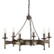 Cromwell Old Bronze - Elstead Lighting - lampa wisząca 6-ramienna - CW6-OLD-BRZ - tanio - promocja - sklep Elstead Lighting CW6-OLD-BRZ online
