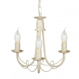 Minster Ivory Gold - Elstead Lighting - lampa wisząca klasyczna