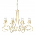 Olivia Ivory Gold - Elstead Lighting - lampa wisząca klasyczna