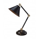 Provence Black And Polished Brass - Elstead Lighting - lampa biurkowa nowoczesna