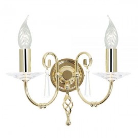 Aegean Polished Brass - Elstead Lighting - kinkiet klasyczny
