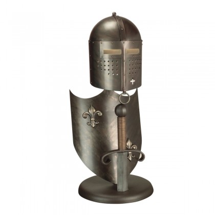 Crusader Burnished Bronze - Elstead Lighting - lampa biurkowa klasyczna -CRUSADER-T-L - tanio - promocja - sklep