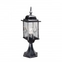 Wexford Black Silver - Elstead Lighting - lampa stojąca niska