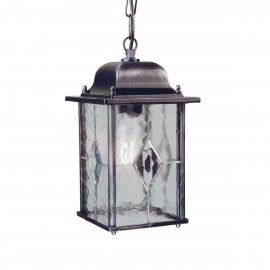 Wexford Black Silver - Elstead Lighting - lampa wisząca ogrodowa