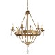 Windsor Gold Patina - Elstead Lighting - lampa wisząca klasyczna -WINDSOR6-GOLD - tanio - promocja - sklep Elstead Lighting WINDSOR6-GOLD online