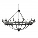 Windsor Graphite - Elstead Lighting - lampa 12-płomienna