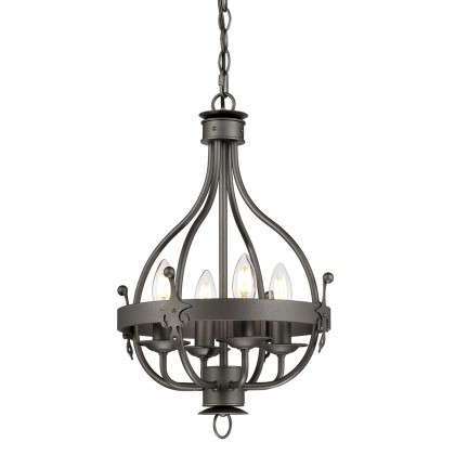 Windsor Graphite - Elstead Lighting - lampa wisząca klasyczna -WINDSOR4-GR - tanio - promocja - sklep