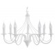 Żyrandol MINERWA 7 Biały - SL.0215 - tanio - promocja - sklep SOLLUX LIGHTING SL.0215 online