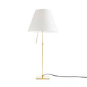 Costanza H76/110 mosiądz biały, złoty - Luceplan - lampa biurkowa