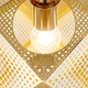 Etch Ø32 złoty mosiądz - Tom Dixon - lampa wisząca -ETS03B-PEUM1 - tanio - promocja - sklep Tom Dixon ETS03B-PEUM1 online