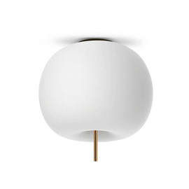 Kushi 16 Ø16 biały, złoty mosiądz - KDLN - lampa sufitowa
