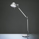 Tolomeo Mini H54 aluminium, szary - Artemide - lampa biurkowa - A005600 + A008600 - tanio - promocja - sklep Artemide A005600 + A008600 online