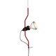 Parentesi H180-400 czerwony - Flos - lampa sufitowa ściemnialna -F5600035 - tanio - promocja - sklep Flos F5600035 online