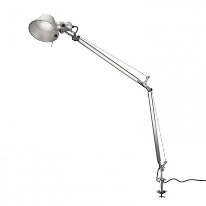 Tolomeo Micro H37 aluminium - Artemide - lampa biurkowa -A010300 + A004100 - tanio - promocja - sklep
