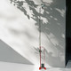 Toio H158-195 czerwony - Flos - lampa podłogowa -F7600035 - tanio - promocja - sklep Flos F7600035 online