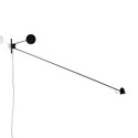 Counterbalance L191.6 czarny - Luceplan - lampa ścienna